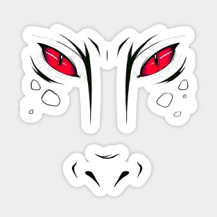 Red Eyes Dragon Tee Sticker